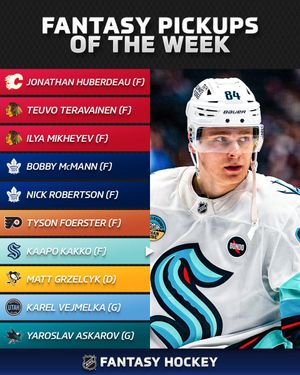 Image post by @NHLFantasy on Twitter