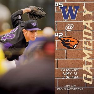 Image post by @uw_baseball on Instagram