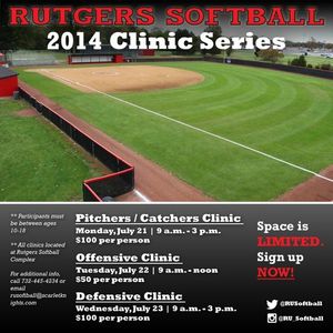Image post by @ru_softball on Instagram
