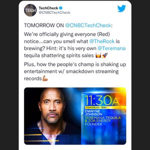 Image post by @therock on Instagram