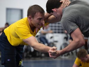 Image post by @umichwrestling on Instagram