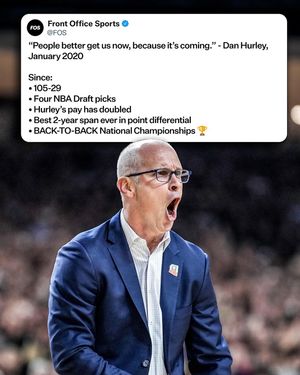 Image post by @frontofficesports on Instagram
