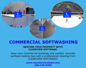 Image post by @clearviewsoftwash.oh on Facebook