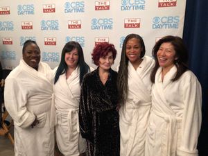 Image post by @TheTalkCBS on Twitter