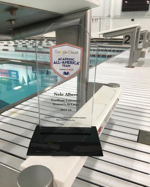 Image post by @fordhamswimdive on Instagram
