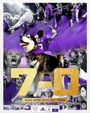 Image post by @UWAthletics on Twitter