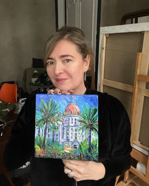 Image post by @monaedulescoart on Instagram