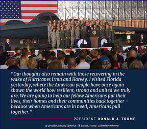 Image post by @realdonaldtrump on Instagram