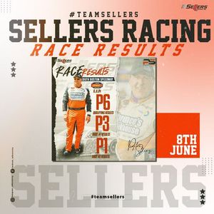 Image post by @SellersRacing on Facebook