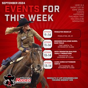 Image post by @womensrodeo on Instagram