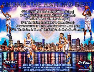 Image post by @depaulwbbhoops on Instagram