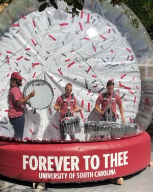 Image post by @carolinabanddrumline on Instagram
