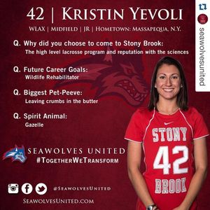 Image post by @stonybrookwlax on Instagram
