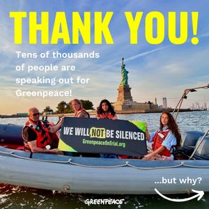 Image post by @greenpeaceusa on Instagram