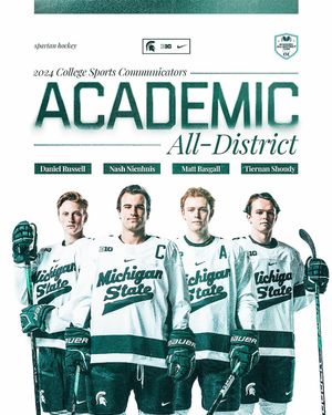 Image post by @msu_hockey on Instagram