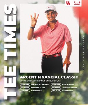 Image post by @UHCougarMGolf on Twitter