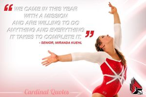 Image post by @ballstategym on Instagram