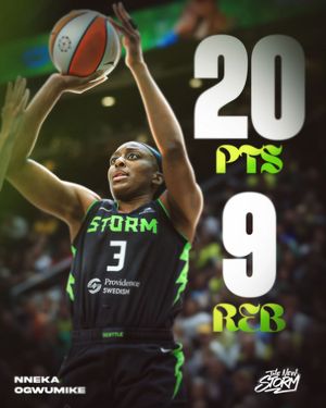 Image post by @seattlestorm on Instagram