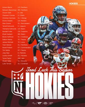 Image post by @hokiesfb on Instagram