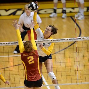Image post by @wvuvolleyball on Instagram