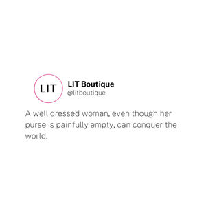 Image post by @litboutique on Instagram