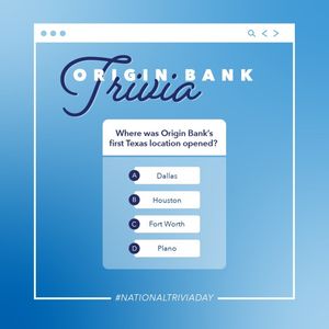 Image post by @originbank on Instagram
