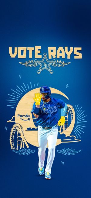Image post by @RaysBaseball on Twitter/X