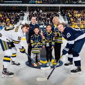 Image post by @umichhockey on Instagram