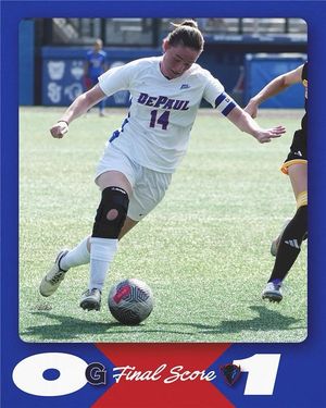 Image post by @depaulwsoc on Instagram