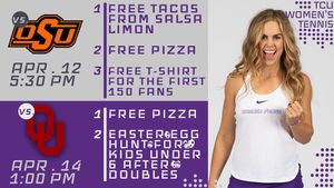 Image post by @tcuwomenstennis on Instagram