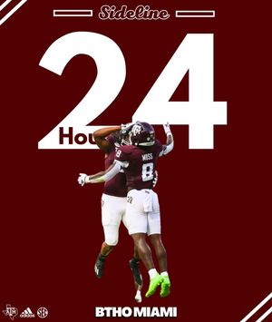 Image post by @aggiessideline on Instagram