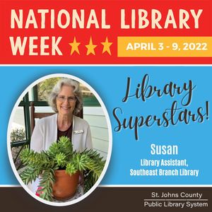 Image post by @stjohnscountylibrary on Instagram