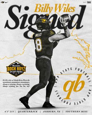 Image post by @appstate_fb on Instagram