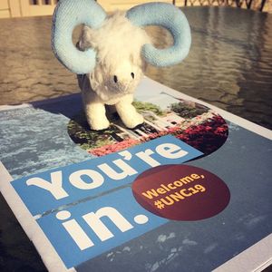 Image post by @uncadmissions on Instagram