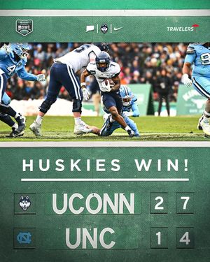 Image post by @UConnFootball on Twitter