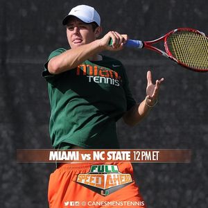 Image post by @canesmenstennis on Instagram