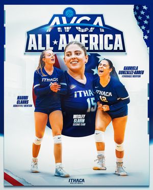Image post by @ithacavolleyball on Instagram