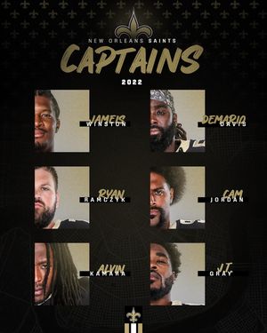 Image post by @saints on Instagram