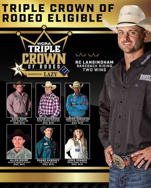 Image post by @wcrarodeo on Instagram