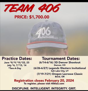 Image post by @team406lacrosse on Instagram