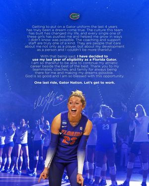 Image post by @gatorsvb on Instagram