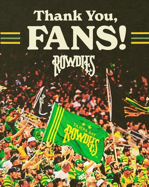 Image post by @tampabayrowdies on Instagram
