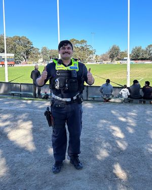 Image post by @victoriapolice on Instagram