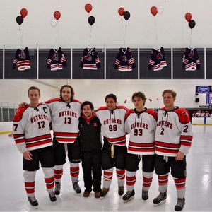 Image post by @rutgershockeyaau on Instagram