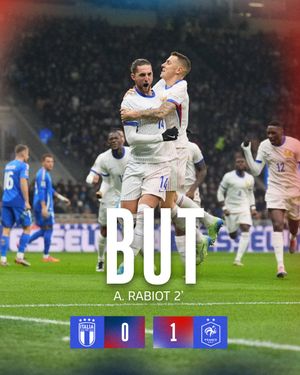 Image post by @equipedefrance on Twitter