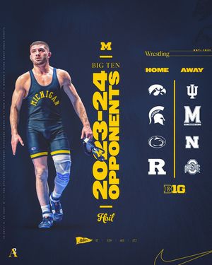 Image post by @umichwrestling on Instagram