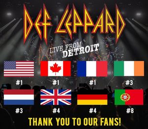 Image post by @defleppard on Instagram