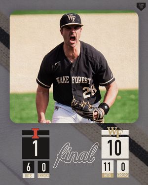 Image post by @wakebaseball on Instagram