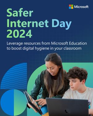 Image post by @MicrosoftEDU on Twitter