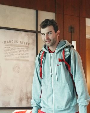 Image post by @uscmenstennis on Instagram
